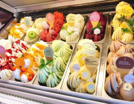 日本初野菜ジェラート専門店なるこりん